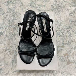 Charles David Black Strappy Sandals 7 1/5